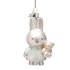 Vondels Ornament glas Nijntje-Miffy baby blauw jurkje met beertje 