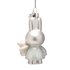 Vondels Ornament glas Nijntje-Miffy baby blauw jurkje met beertje 